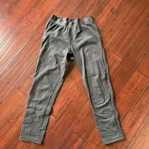 Under Armour Black Capri Mesh Detail Legging